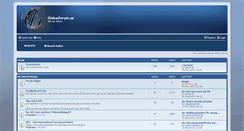 Desktop Screenshot of diskusforum.se