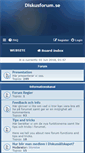 Mobile Screenshot of diskusforum.se