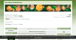 Desktop Screenshot of diskusforum.org